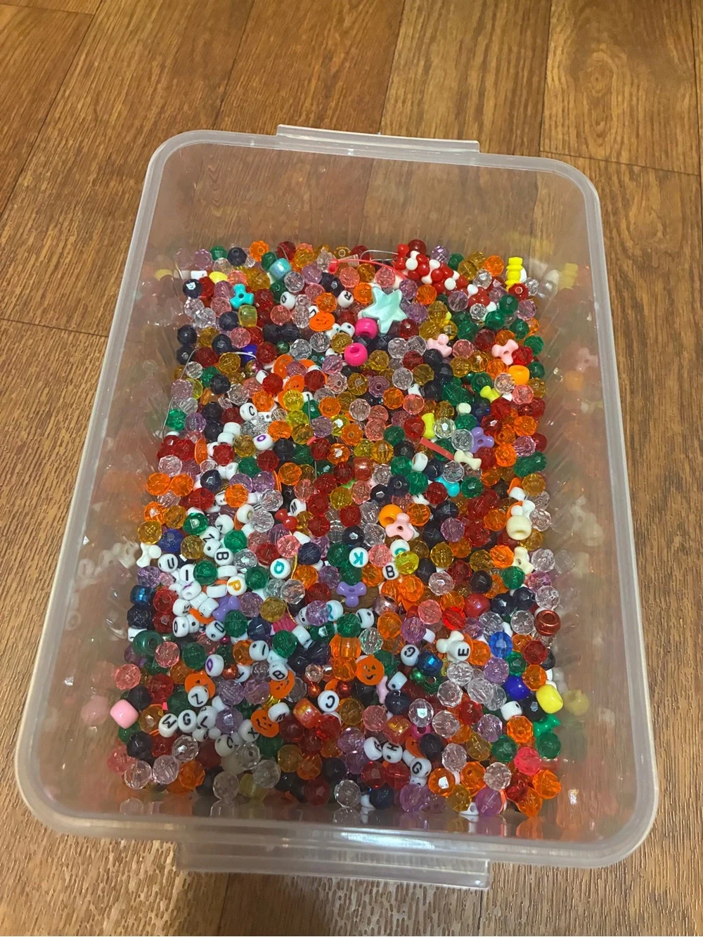 Assorted Multi-Color Craft Beads for Accessory Making